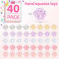 40Pcs Mini Squishies Squishy Toy Cat Party Favors For Kids, Cat'S Paw Mochi Squishy Toys Kawaii Stress Reliever Anxiety Toys For Boys Girls, Pinata Fillers, Goodie Bag Stuffers For Toddlers Adults