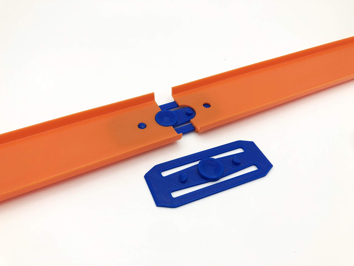 3D Printed Racetrack Connectors Set Of 20 Compatible With Hotwheels Track Sets