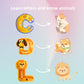 Ehr Magnetic Letters And Numbers,Colorful Abc Animal Alphabet Fridge Magnets,Educational Spelling Learning Game Toys For Kids,To