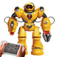 Bezgar Robot Toys For Kids 3-12 Years Old - Big Rc Robot Programmable Dancing With 22 Actions, Remote Control Emo Robots Support