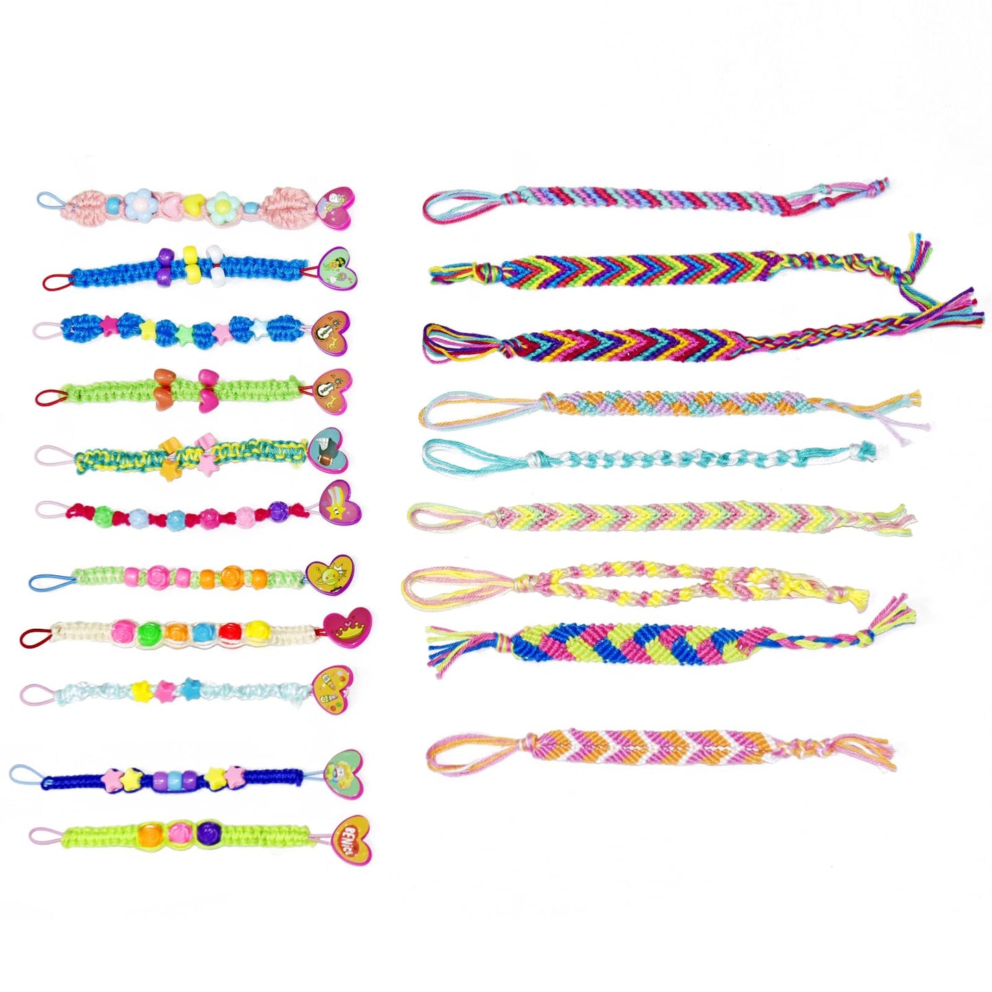 Friendship Bracelet Making Kit toys ,ages for 8 9 10 11 12 Year Old Girls, Kids Travel Activity Set,diy kit,Arts and Crafts Brac
