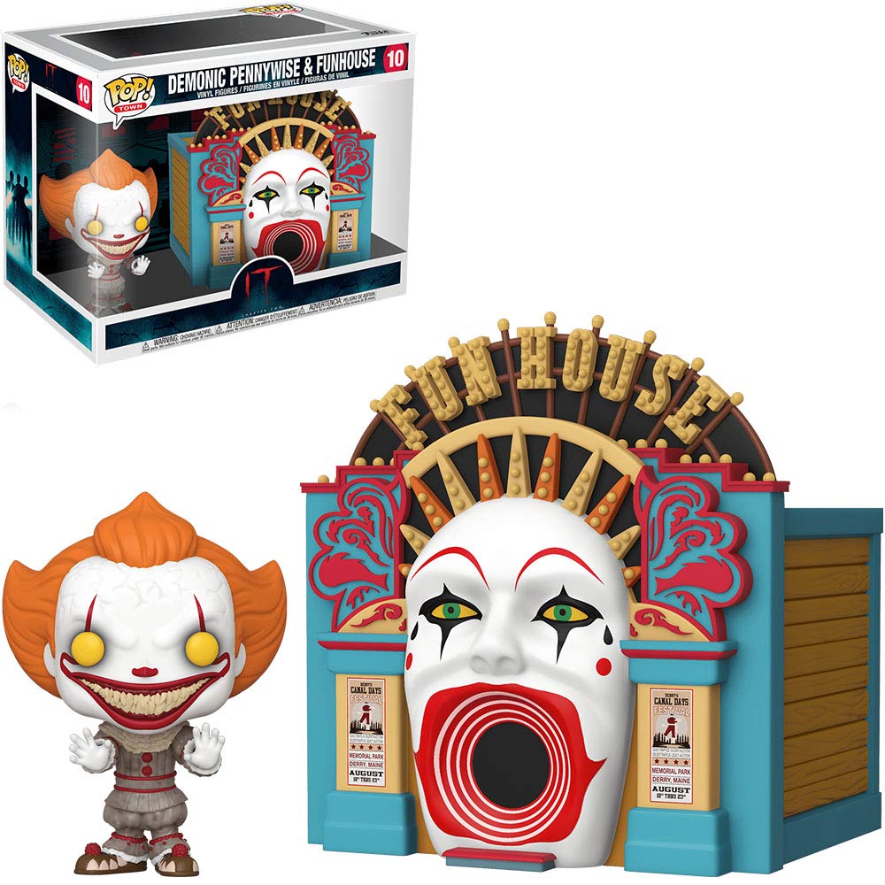 Funko Pop! Town It 2 Demonic Pennywise Figure, 5" Vinyl, Multicolor, Model 45660