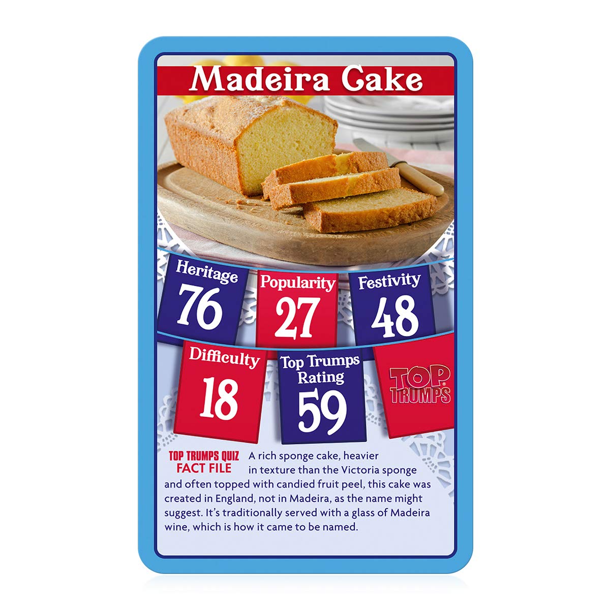 Top Trumps British Bakes Card Game - WM01560-EN1-6 - Plastic - Fun Card Game for All Ages