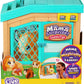 JKNEW Mama Surprise Guinea Pig Playset with Hutch & 3 Babies, 20+ Sounds, Interactive Toy for Kids Ages 4+