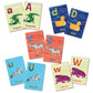 Briarpatch Go Fish Card Game - World of Eric Carle Alphabet, Featuring The Very Hungry Caterpillar, Preschool Learning, Paper