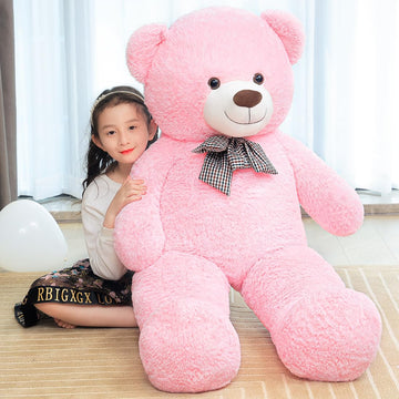 SNOWOLF Giant Teddy Bear 55inch Stuffed Animals Plush Toy Big Soft Bear for Girlfriend Kids Valentines Christmas Birthday, 7Lbs