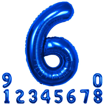 40 Inch Number 60 Balloon Blue Jumbo Giant Big Large Number 60 Foil Mylar Blue Balloons 60Th Birthday Party Anniversary Decorati