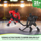 K Kaskey Kids NHL® Hockey Guys Action Figure Set - 27 Pieces, Plastic, Blackhawks/Red Wings, Model KKHKYCHIVSDET, One Size