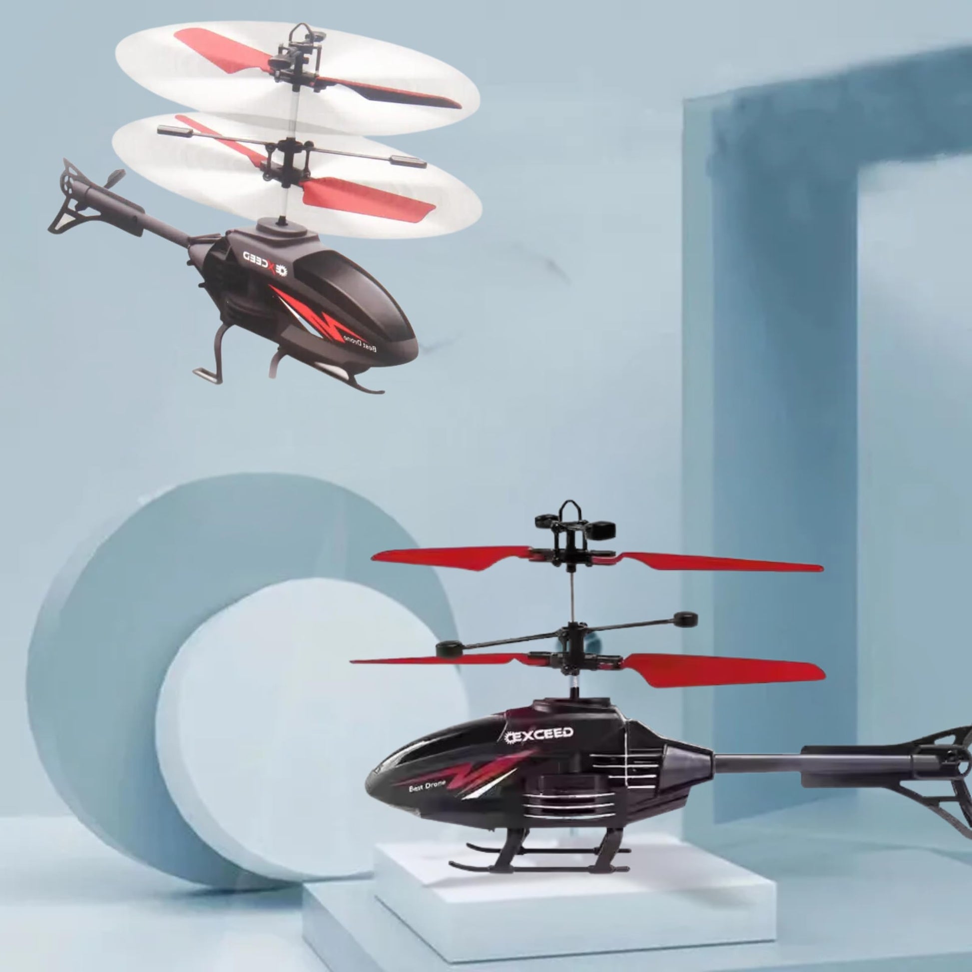 Vrikrion Toy Plastic Helicopteer Remote Control Helicopter For 6 + Years Boys Indoor And Outdoor Helicopteer, Palm Sensing Helic