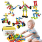 Huaker Building Toys,109 Piece Stem Toys For Kids Ages 3 4 5 6 7 8 9 10 11 12 Years Old Boys And Girls Christmas Birthday Gifts Children Building Blocks Creative And Educational Kids Toys Projects
