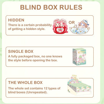Beemai Aamy Picnic With Butterfly Series 1Pc Mystery Box Random Design Cute Figures Collectible Toys Birthday Gifts