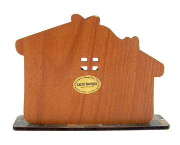 Hirten Wooden Holy Family In Manger Standing Christmas Nativity Figurine, 3 1/2 Inch