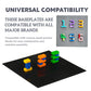 Pairez Toys Classic Baseplates, 10''  10    Base Plates Multipack For Building Bricks, Compatible With All Major Brands, 8 Pack,