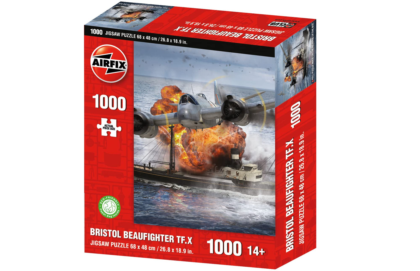 Airfix Bristol Beaufighter TF.X WWII Military Aviation 1000 Piece Jigsaw Puzzle HVCAX0009