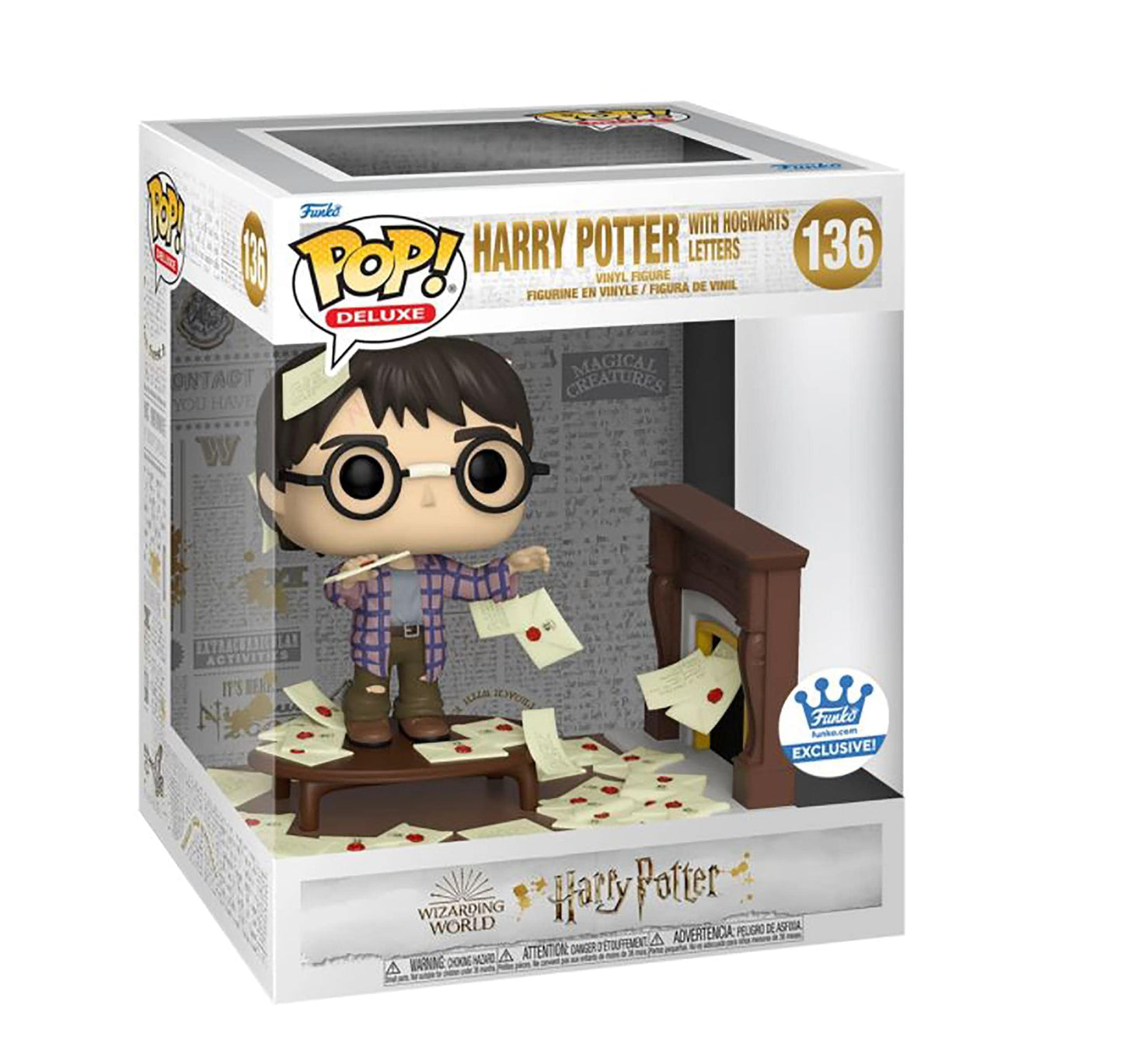 Harry Potter Funko Pop with Hogwarts Letters limited availability 136