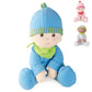 Haba Snug-Up Doll Luis 8'' First Boy Baby Doll - Machine Washable For Ages Birth And Up