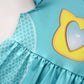 Acoiay Halloween Costumes For Little Girls Casual Dress Party Dress Up Birthday Outfits Girl With Mask Headband Daily Clothes Kids 3-12 Years