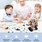 5 In 1 Stem Robot Building Kit, App & Remote Control Robot Rc Toy For Kids, 689 Pcs Building Blocks Set, Diy Engineering Robotic