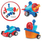 Learning Resources 1-2-3 Build It! Construction Set, 15 Pieces, Large, Multi-color, Model LER2840, Plastic