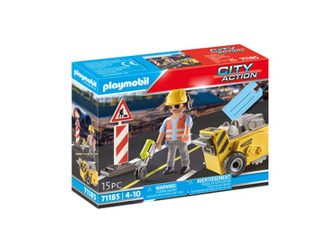 Playmobil 71185 Worker With Ground Saw