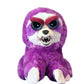 Feisty Pets Plush Purple Sloth-Lightningbolt Lucy
