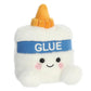 Aurora® Gooey Glue™ Palm Pals™ Stuffed Animal - Pocket-Sized, White, 5-Inch, Small, Collectible Plush Toy - Model 33895