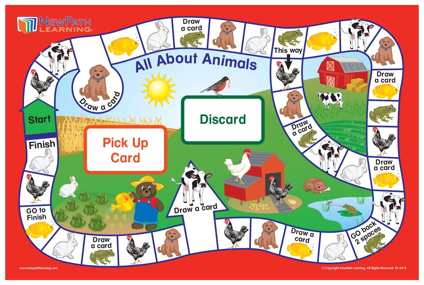 NewPath Learning Science Readiness Learning Center Game: All About Animals
