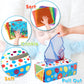 Aiduy Baby Tissue Box Toys - Soft Crinkle Montessori Infant Sensory Toy for 6-12 Months, Colorful, Medium, Ideal for Boys & Girls