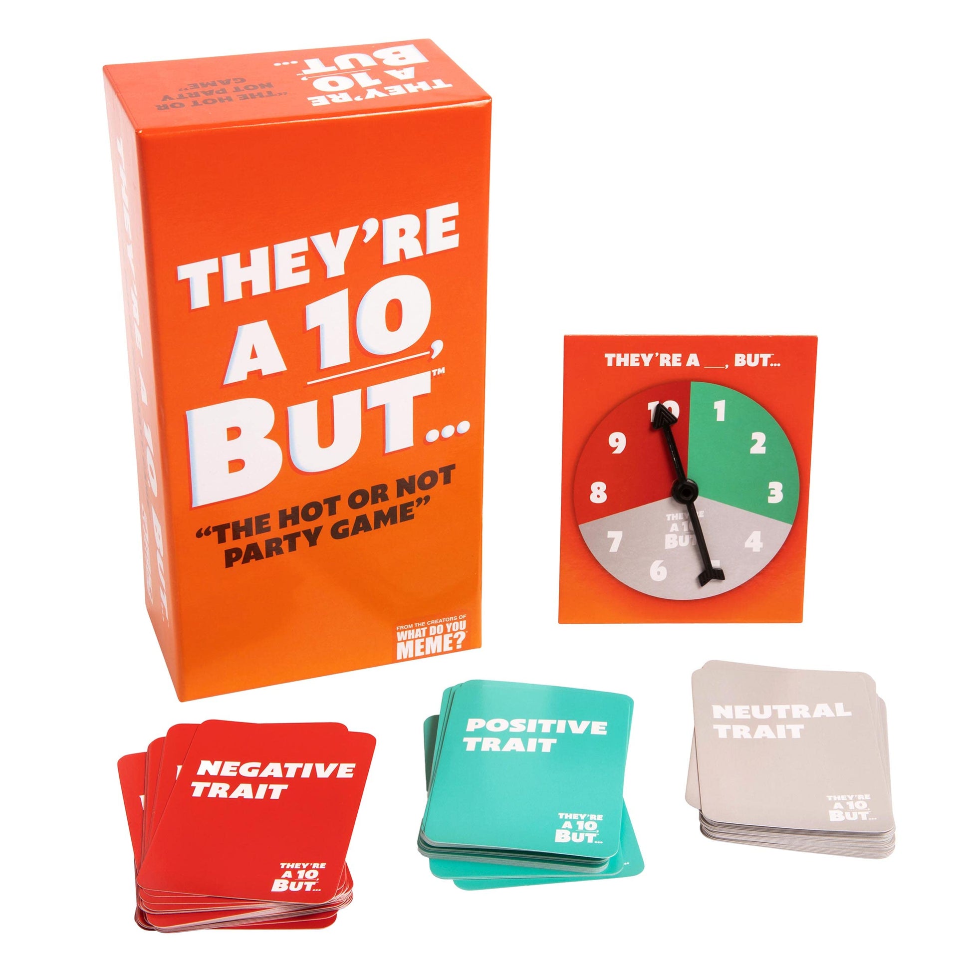 Theyre a 10 But...The Hot or Not Party Game - Fun Card Games for Adults by What Do You Meme