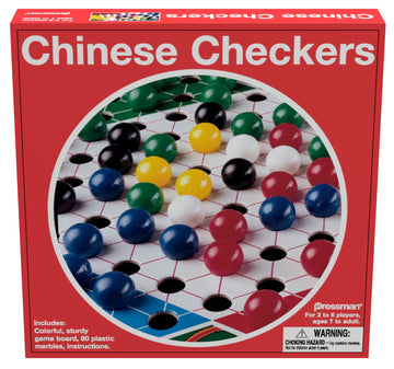 Chinese Checkers - Classic Game Of Strategy For 2-6 Players By Pressman