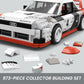 Mega Hot Wheels Collectible Car Building Toy, Audi 90 Quattro Imsa Gto With 973 Pieces And Die-Cast Model, Build & Display Set F