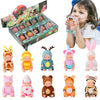 Vueos 10 Pcs 4 Inch Mini Reborn Baby Dolls Set Cute Small Baby Doll With Handmade Animal Clothes - Baby Doll Giftbox Gifts For G