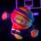 Bleacher Creatures Los Angeles Lakers 8' Kuricha Basketball Sitting Plush- Soft Chibi Inspired Plush