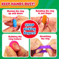 Kids Sensory Toys Fidget Rings: 50 Pack Textured Sensory Rings Stress Toys For Kids With Autism Calming - Bulk Fidgets For Stude