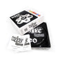 Huch & Friends Team Components Hive Carbon Full-Size Skateboard - Black & White, Model TCI008SZG, Carbon Material