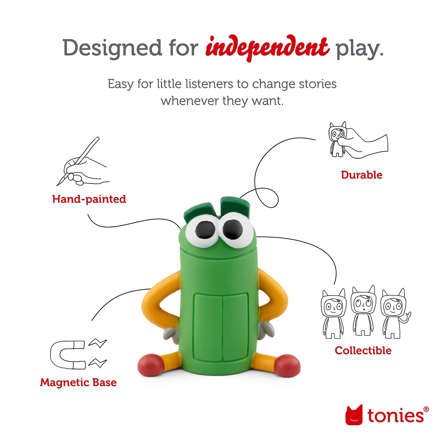 Tonies Beep Audio Toy Figurine From Ask The Storybots
