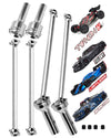 Drive Shaft for Arrma Typhon/Arrma Infraction/Arrma Limitless/Arrma Felony 6s Upgrade Parts, ARRCat 4PCS Front Rear Harden Steel
