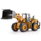 1/40 Scale Diecast Four Wheel Loader Truck Toy, Metal Construction Equipment Bulldozer Models for Kids