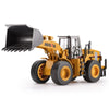 1/40 Scale Diecast Four Wheel Loader Truck Toy, Metal Construction Equipment Bulldozer Models for Kids