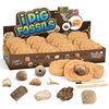 Byncceh Fossil Dig Kit - Educational Stem Science Toys For Kids Ages 6+ - Dig Up 12 Fossils Real & Dinosaur Bones Rocks - Digging Activities Kits - Paleontology, Discovery Gifts For Boys & Girls