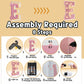 Imprsv Marquee Letters Rose-Gold 3Ft: Rose Gold Party Decor - Light Up Letter E Large 3 Feet Tall - Party Decorations Letter For