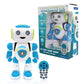Lexibook - Powerman Jr. Smart Interactive Toy That Reads In The Mind Toy For Kids Dancing Plays Music Animal Quiz Stem Programmable Remote Control Boy Robot Junior Green/Blue - Rob20En