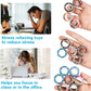 12Pcs Magnetic Rings Fidget Toys Spinner Set Easter Basket Stuffers,Finger Magnet Rings Endless Hours Of Fun Adhd Stress Relief Fidget Spinner For Relieve Anxiety Birthday For Adults Teens Kids