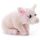 The Petting Zoo, Lash'Z Pig Stuffed Animal, Gifts For Girls, Pig Plush Toy 12 Inches