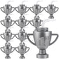 Amyhill 12 Pcs Race Car Trophy Cups With Straws and Lids 12 Oz Plastic Race Car Birthday Party Supplies And Favors For Kids Adul
