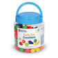 Learning Resources Fruity Fun Counters - Educational Toy, Set of 108, Medium Size, Multicolor, Rubber, Model LER0177
