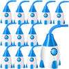 Tanlade Space Cups Bulk Plastic Rocket Shape Cups Rocket Bottles with Straws Universe Themed Party Favor Gift Supplies, Reusable