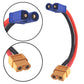2Pairs ShareGoo XT60 to EC3 Plug Male Female Adapter Converter with 10CM 14AWG Cable Wire for RC FPV Drone Car Lipo NiMH Battery
