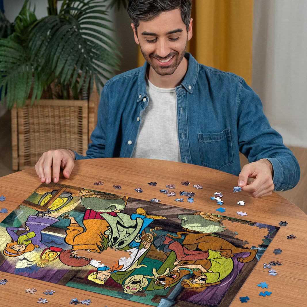 Ravensburger Warner Bros Scooby Doo Unmasking 1000 Piece Jigsaw Puzzle for mature-themeds - 12000405 - Handcrafted Tooling  Made in Germany  Every Piece Fits Together Perfectly