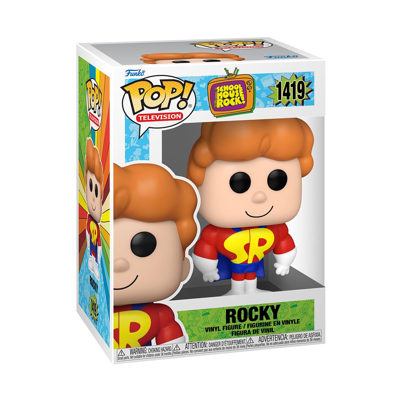 Funko Pop! Tv: Schoolhouse Rock - Schoolhouse Rocky - Collectable Vinyl Figure - Gift Idea - Official Merchandise - For Kids & Adults - Tv Fans - Model Figure For Collectors And Display